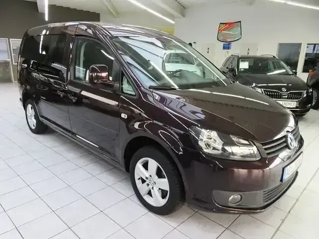 Gebraucht VW Caddy Maxi 175 PS (128 kW) 2014 Schwarz Van / Kleinbus