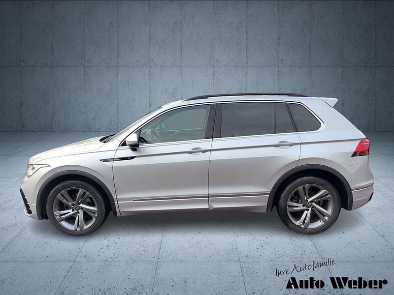 Gebraucht VW Tiguan R-line 150 PS (110 kW) 2021 Silber SUV