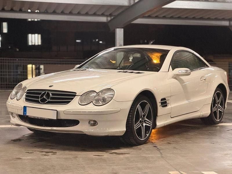 Gebraucht Mercedes SL350 245 PS (180 kW) 2004 Weiß Cabrio