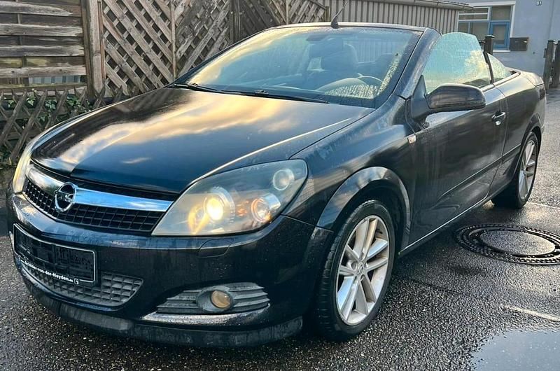 Schwarz Gebraucht 2008 Opel Astra Cabriolet Cabrio | 950 € (Superpreis) - Bild 1/4