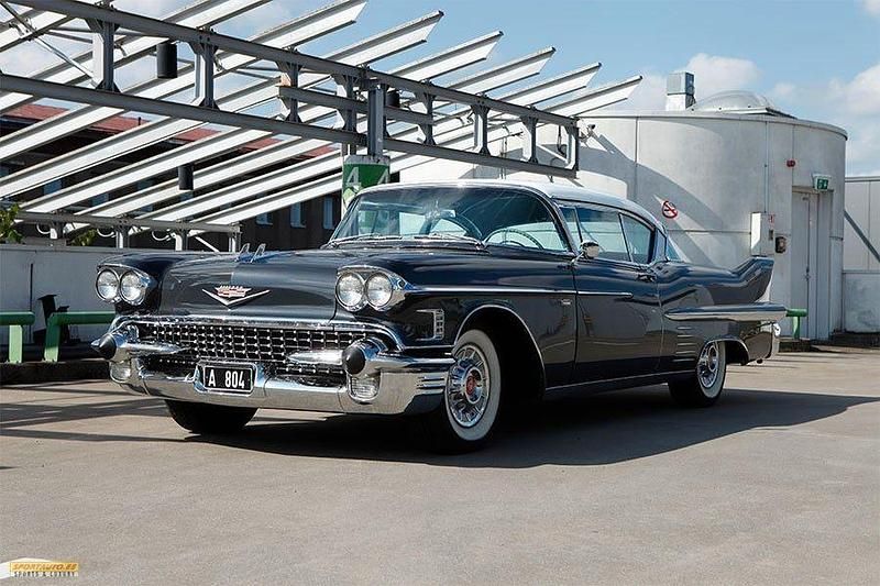 Second-hand Cadillac Coupé DeVille 314 CP (230 kW) 1958 Gri Coupe