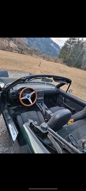 Gebraucht Mazda MX5 90 PS (66 kW) 1996 Grün Cabrio