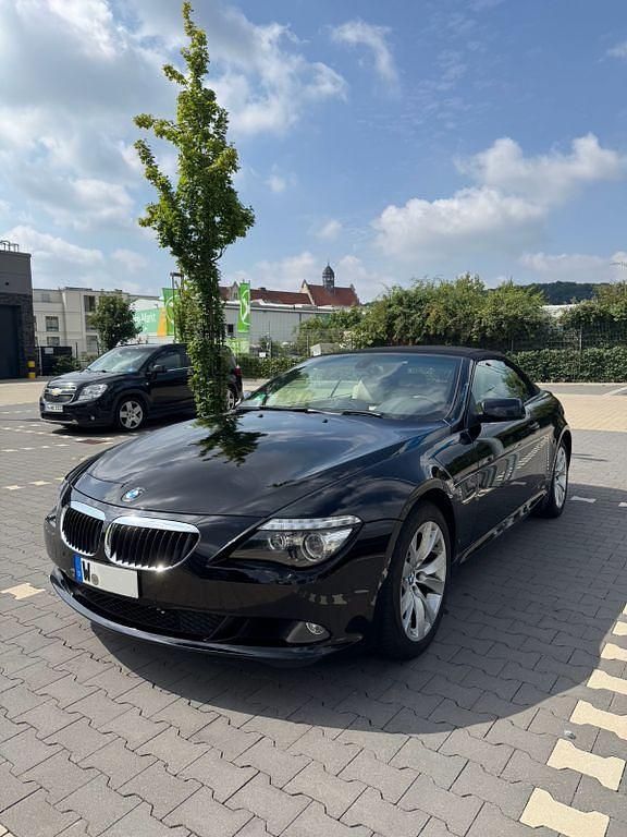 Schwarz Gebraucht 2008 BMW 630 Cabriolet Cabrio | 12.000 € (Superpreis) - Bild 1/4