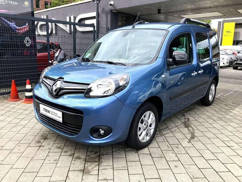 Digitalblau Gebraucht 2021 Renault Kangoo LIMITED Deluxe Van / Kleinbus | 18.998 € (Fairer Preis) - Bild 1/4