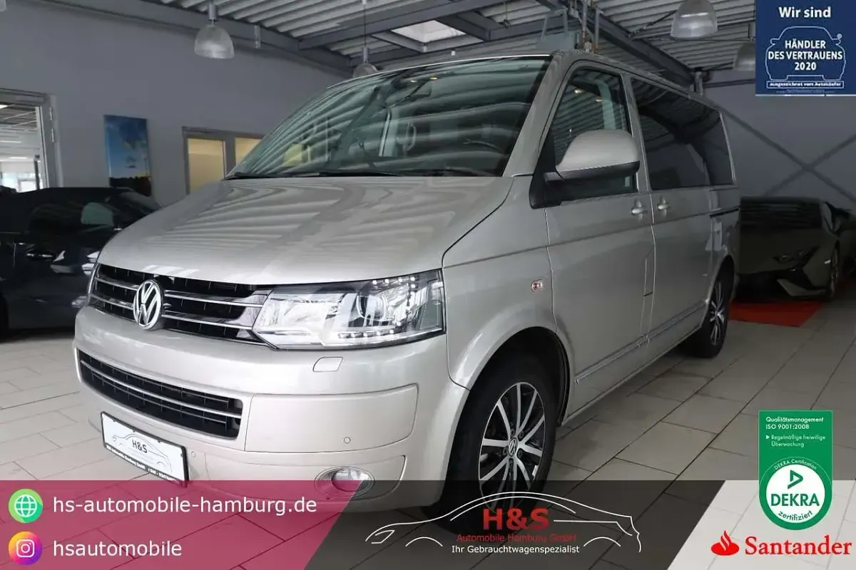 Gebraucht VW Multivan Highline 179 PS (131 kW) 2015 Sandbeige Van / Kleinbus