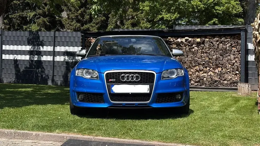Gebraucht Audi RS4 Design 420 PS (308 kW) 2008 Blau Cabrio