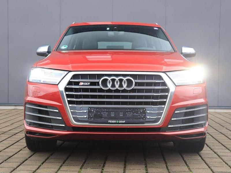 Gebraucht Audi SQ7 435 PS (319 kW) 2017 Rot SUV