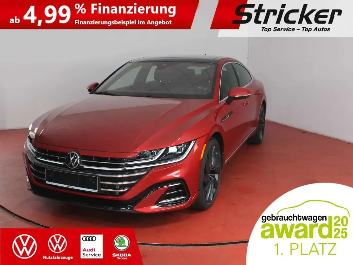 Nouvelle VW Arteon 305 ch (224 kW) 2025 Rouge Break