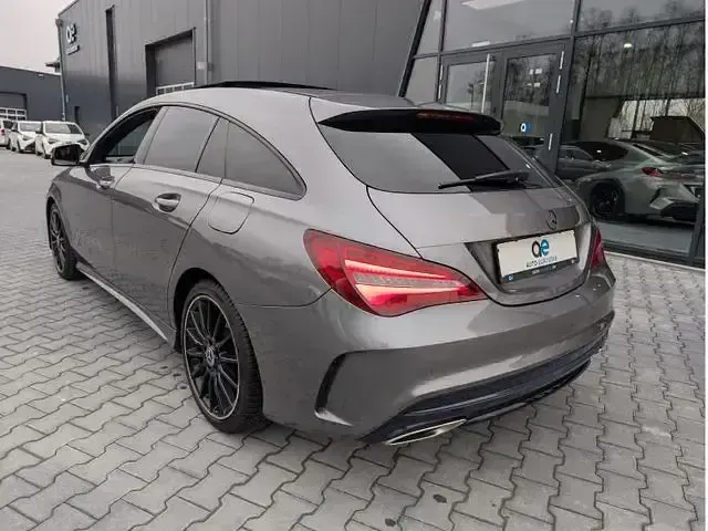 Gebraucht Mercedes CLA200 AMG line 136 PS (100 kW) 2018 Mountaingrau  metalliclack Coupé