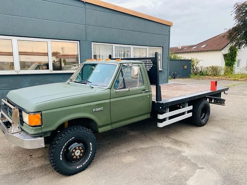 Grün Gebraucht 1989 Ford F350 Abholung | 14.900 € - Bild 1/4