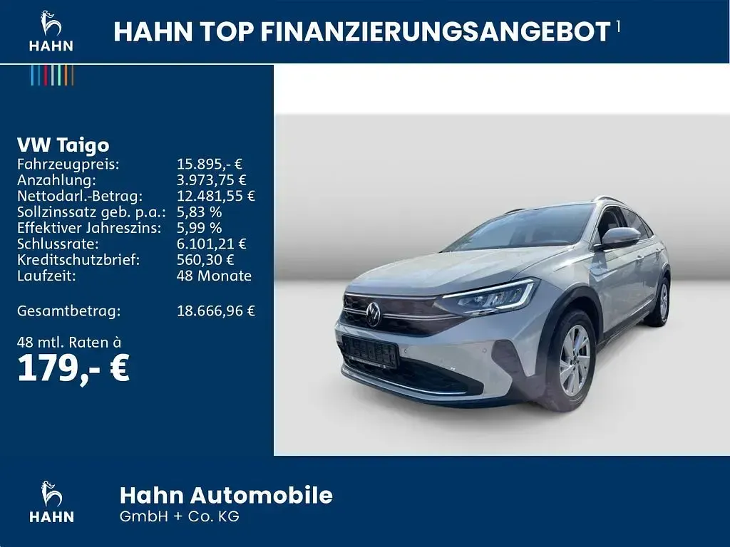 Gebraucht VW Taigo Life 110 PS (80 kW) 2023 Grau SUV