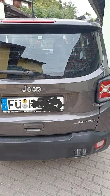 Gebraucht Jeep Renegade Limited 120 PS (88 kW) 2020 Grau SUV