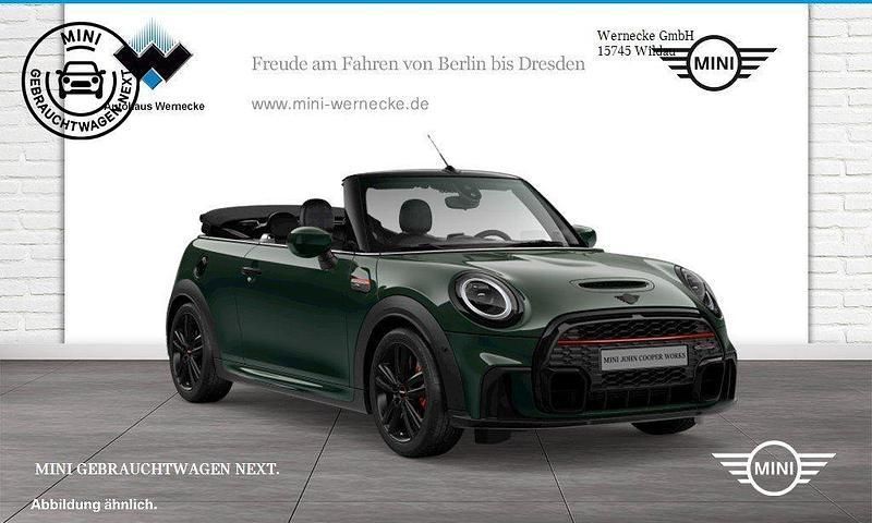 Rebel green uni Gebraucht 2023 Mini John Cooper Works Cabriolet Cabrio | 35.940 € (Guter Preis) - Bild 1/4