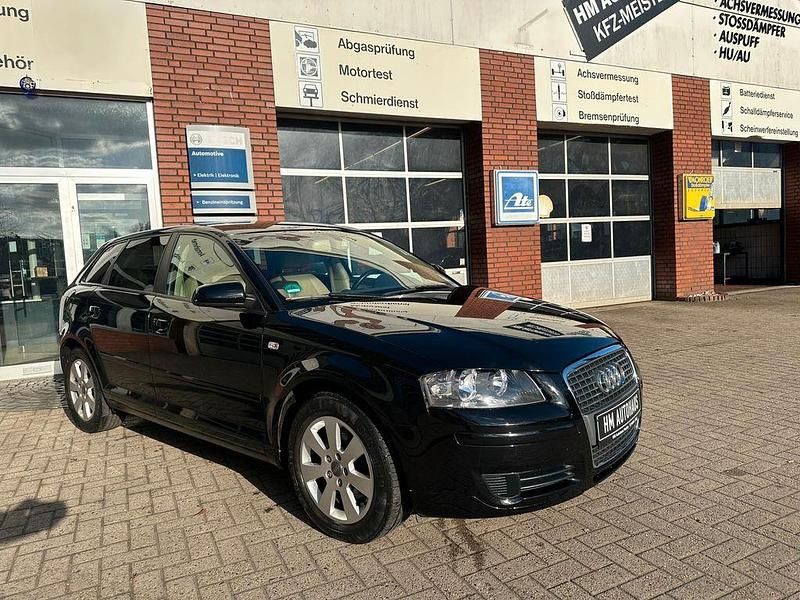 Gebraucht Audi A3 Ambiente 125 PS (91 kW) 2008 Schwarz Kleinwagen