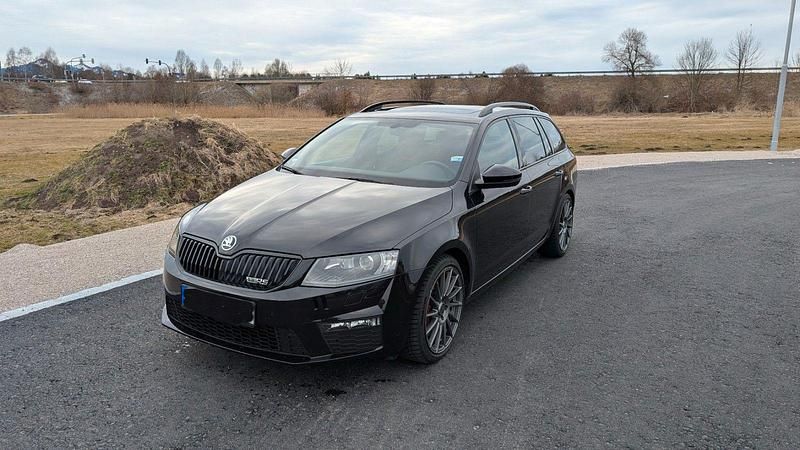 Gebraucht Skoda Octavia RS 220 PS (161 kW) 2017 Schwarz Kombi