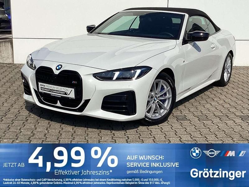 Weiss Gebraucht 2025 BMW 440 Cabrio | 65.980 € (Fairer Preis) - Bild 1/4