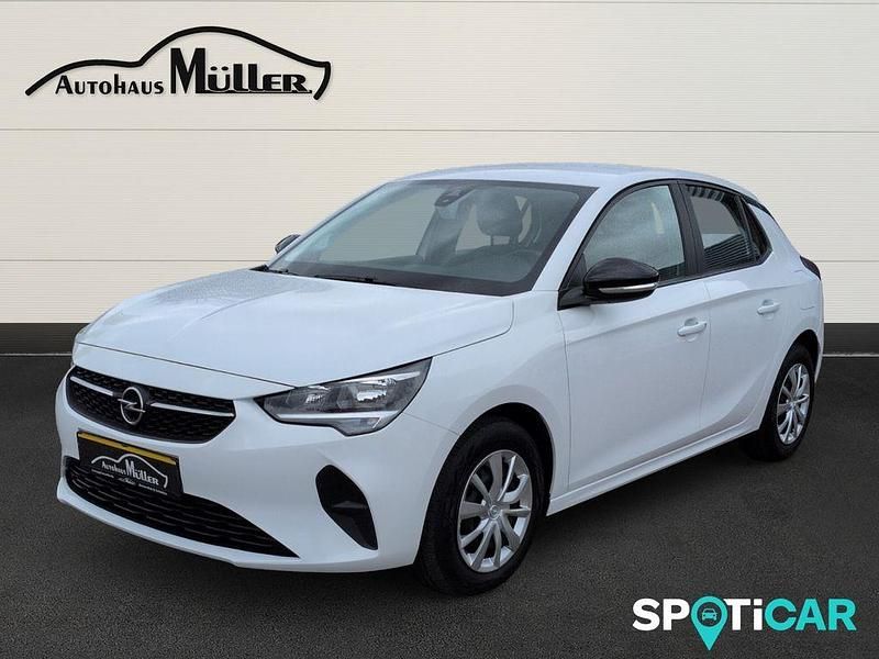 Gebraucht Opel Corsa Edition 75 PS (55 kW) 2021 Jade weiss/arktis weiss Kleinwagen