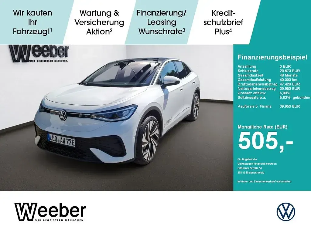 Second-hand VW ID.5 Pro 210 kW (286 CP) 2025 Alb SUV