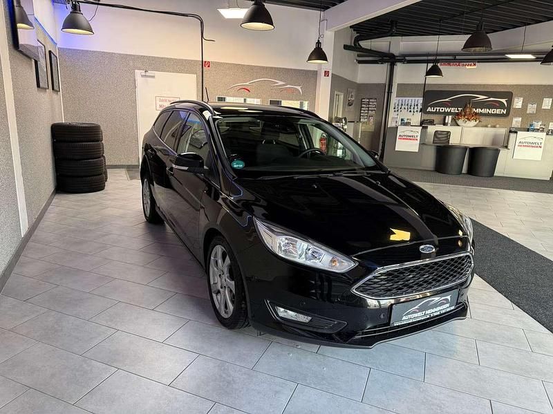 Gebraucht Ford Focus Business Edition 120 PS (88 kW) 2017 Iridiumschwarz metallic Kombi