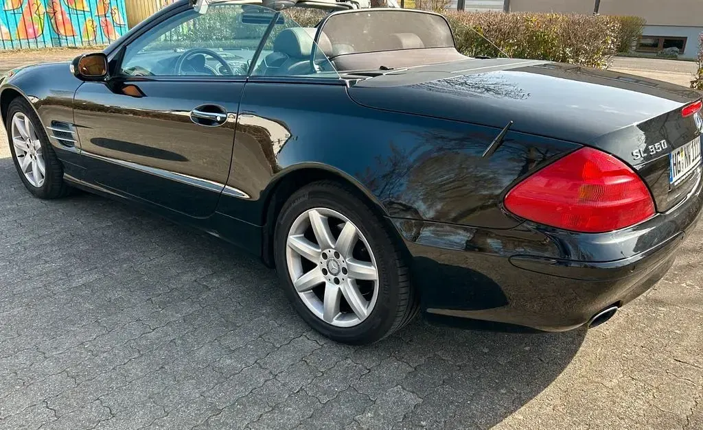 Gebraucht Mercedes SL350 245 PS (180 kW) 2003 Schwarz Cabrio