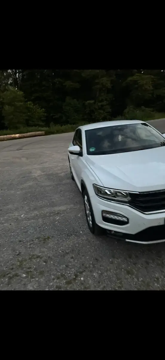 Gebraucht VW T-Roc Sportline 150 PS (110 kW) 2021 Weiß SUV