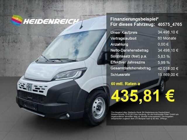 Ducato weiß Neu 2025 Fiat Ducato Van | 34.498 € (Guter Preis) - Bild 1/4