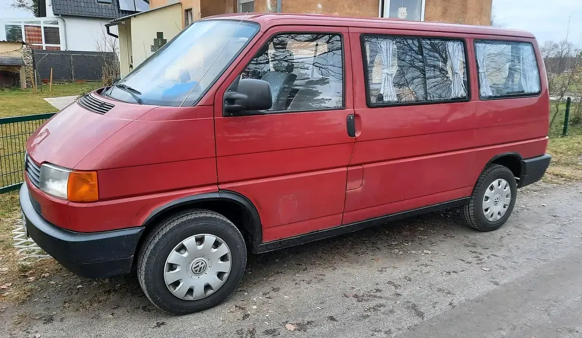 Brugt VW T4 77 HK (56 kW) 1996 Rød Van
