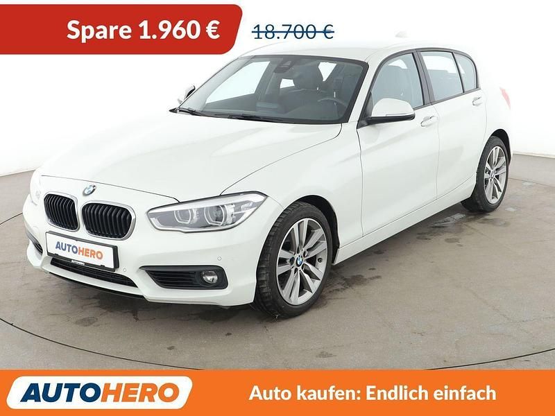 Gebraucht BMW 118 Advantage 150 PS (110 kW) 2019 Weiß Kleinwagen