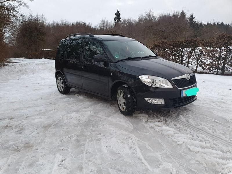 Gebraucht Skoda Roomster Fresh 105 PS (77 kW) 2014 Schwarz Van / Kleinbus
