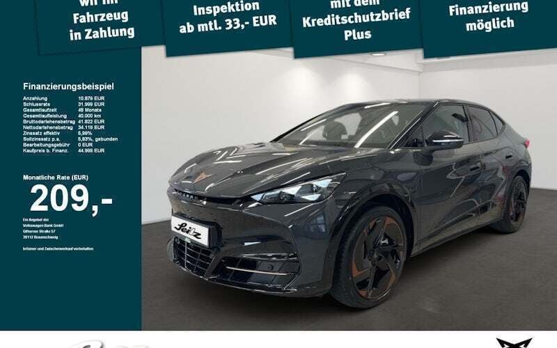 Basalt grey Neu 2025 Cupra Tavascan VZ SUV | 44.999 € (Superpreis) - Bild 1/4