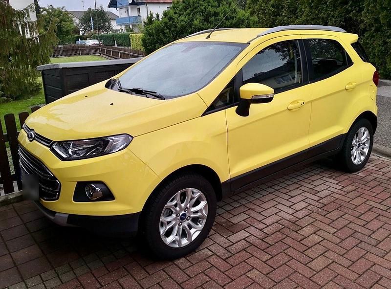 Gebraucht Ford Ecosport 125 PS (91 kW) 2014 Gelb SUV