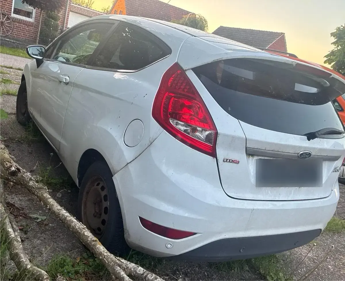 Używany Ford Fiesta 68 KM (50 kW) 2011 Biały Hatchback