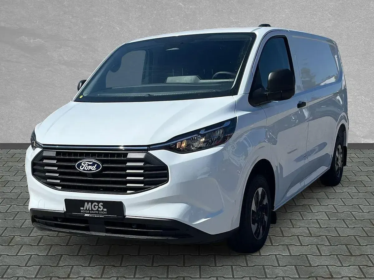 Neu Ford Transit Custom Trend 232 PS (170 kW) 2025 Frozen white Limousine