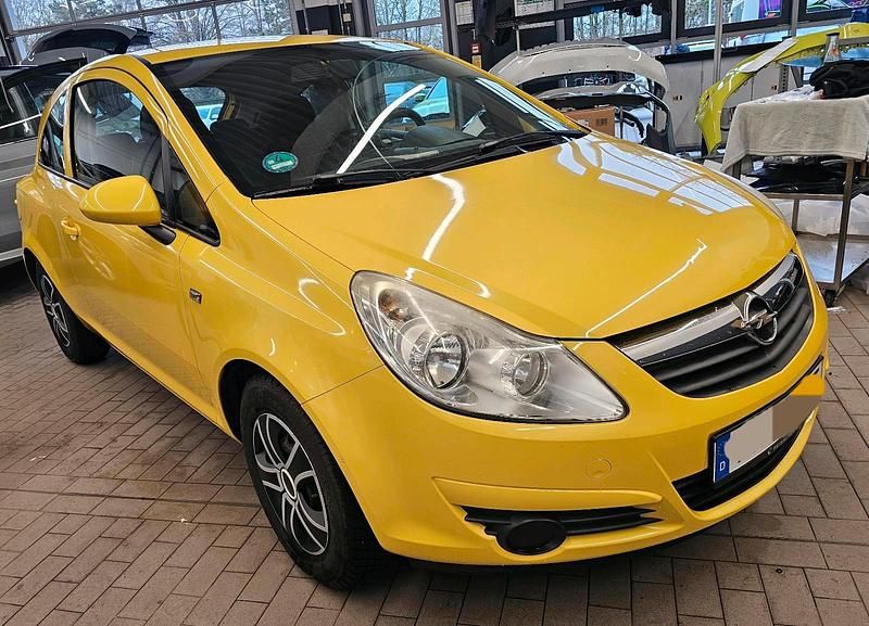 Gebraucht Opel Corsa 80 PS (58 kW) 2008 Gelb Kleinwagen
