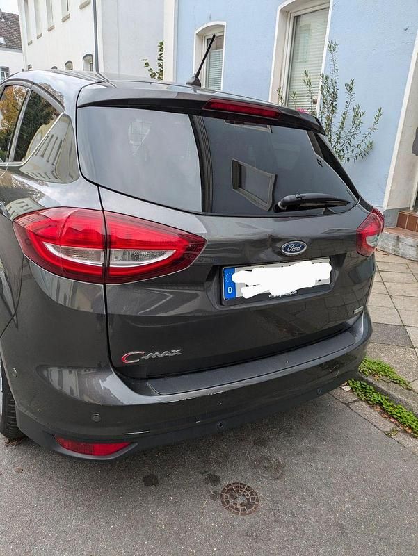 Gebraucht Ford C-MAX Titanium 125 PS (91 kW) 2018 Grau Van / Kleinbus