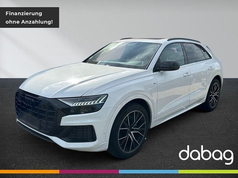 Carrara white Gebraucht 2023 Audi Q8 S-Line SUV | 64.990 € (Superpreis) - Bild 1/4