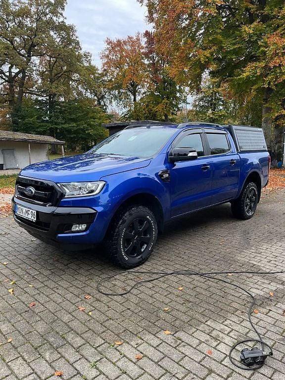 Blau Gebraucht 2019 Ford Ranger Wildtrack Abholung | 29.999 € (Fairer Preis) - Bild 1/4