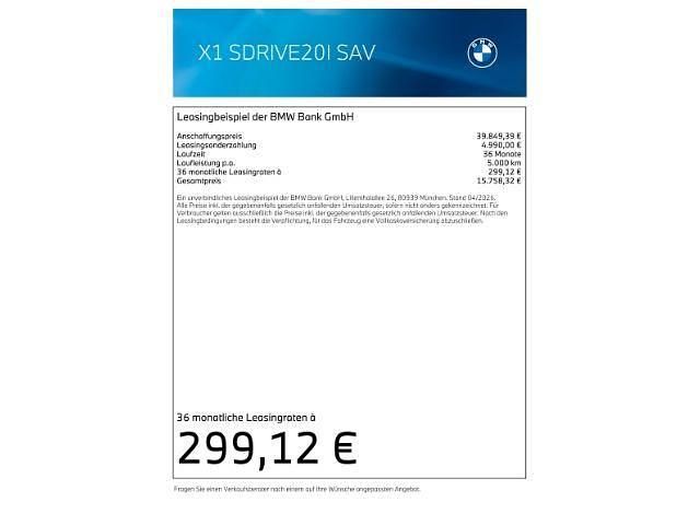 Gebraucht BMW X1 Performance 156 PS (114 kW) 2025 Weiss SUV