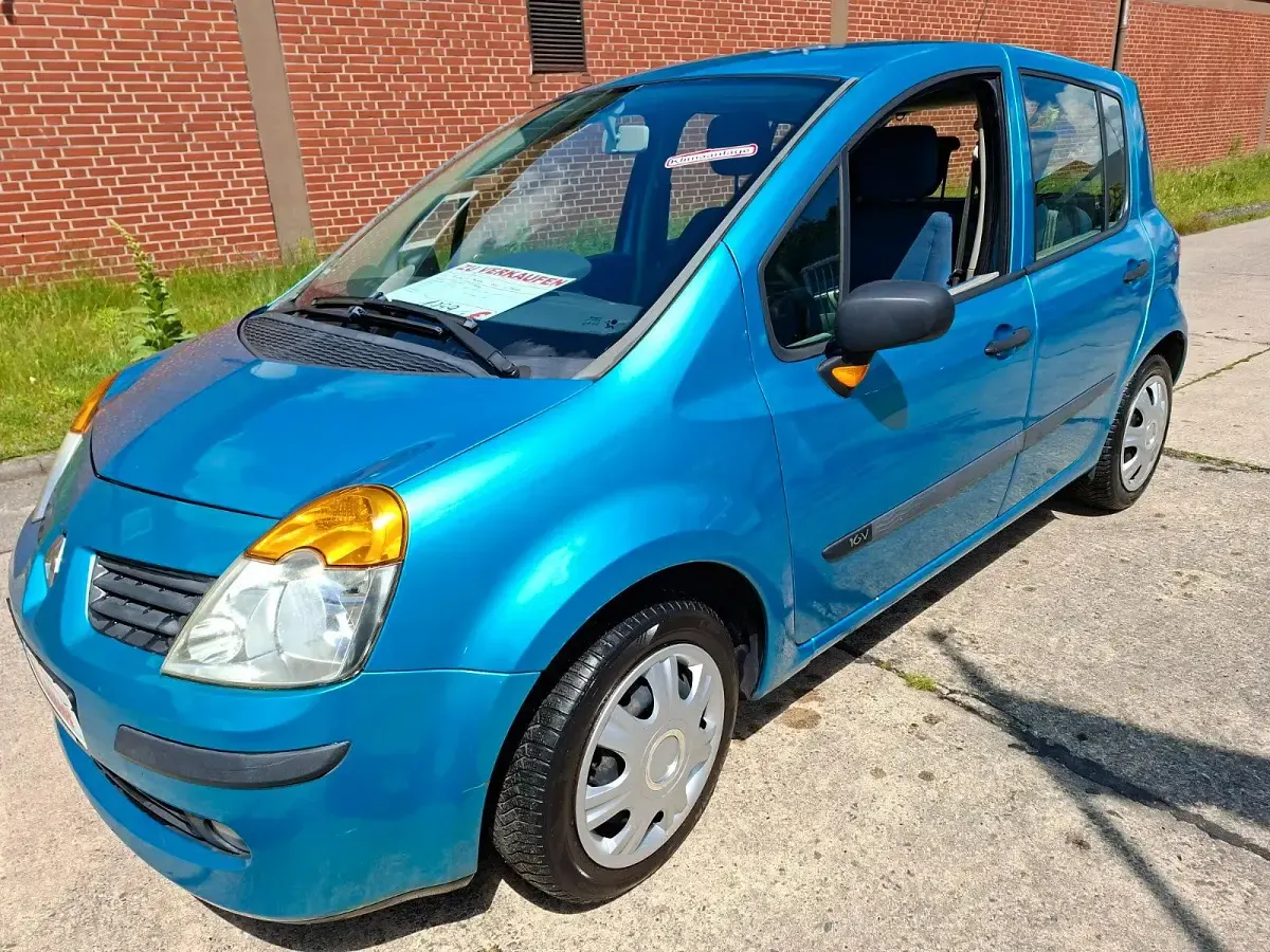 Gebraucht Renault Modus 75 PS (55 kW) 2005 Blau Van / Kleinbus