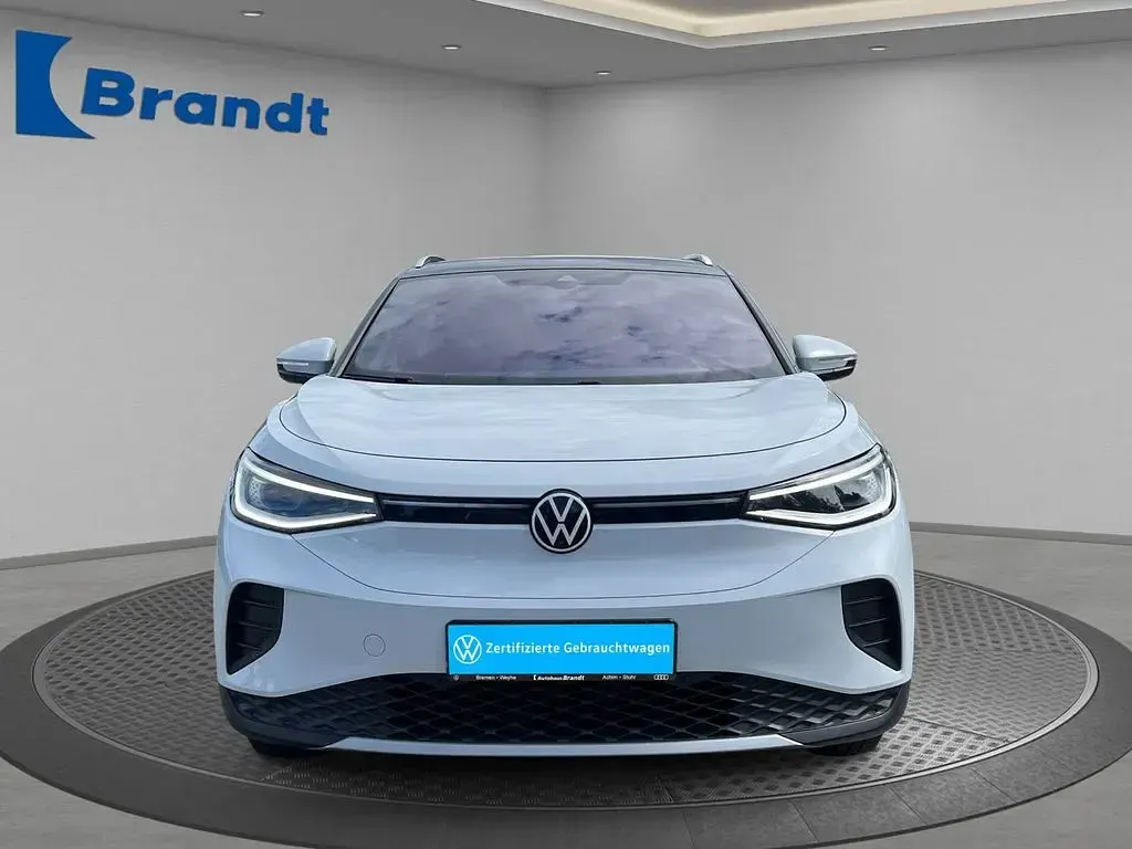 Gebraucht VW ID.4 Pro 210 kW (286 PS) 2024 Gletscherweiß metallic / schwarz (metallic) SUV