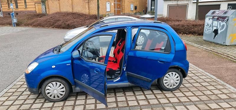Gebraucht Chevrolet Matiz 66 PS (48 kW) 2008 Blau Kleinwagen