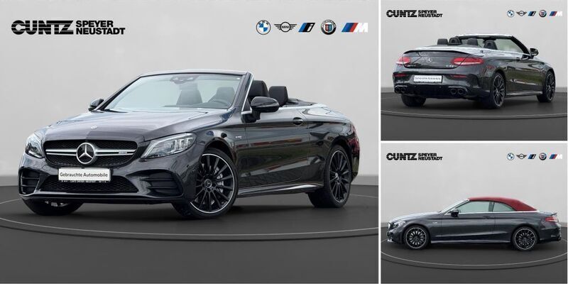 Grau Gebraucht 2018 Mercedes C43 AMG AMG Cabrio | 48.680 € (Etwas zu teuer) - Bild 1/4