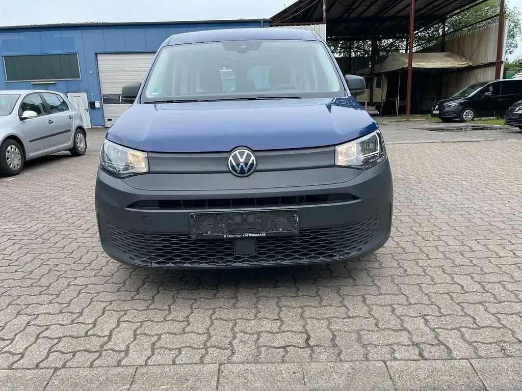Gebraucht VW Caddy 102 PS (75 kW) 2021 Blau Van / Kleinbus