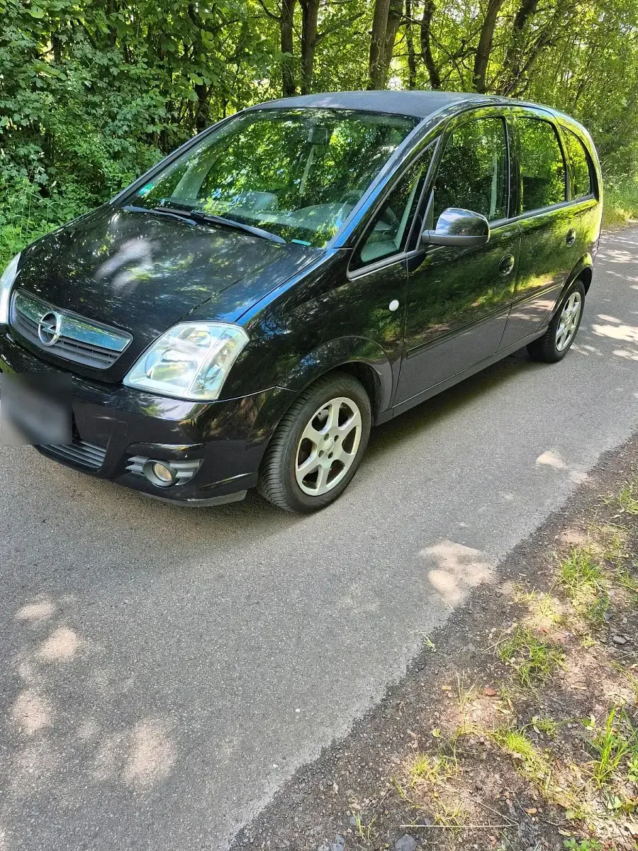 Gebraucht Opel Meriva 105 PS (77 kW) 2007 Schwarz Van / Kleinbus