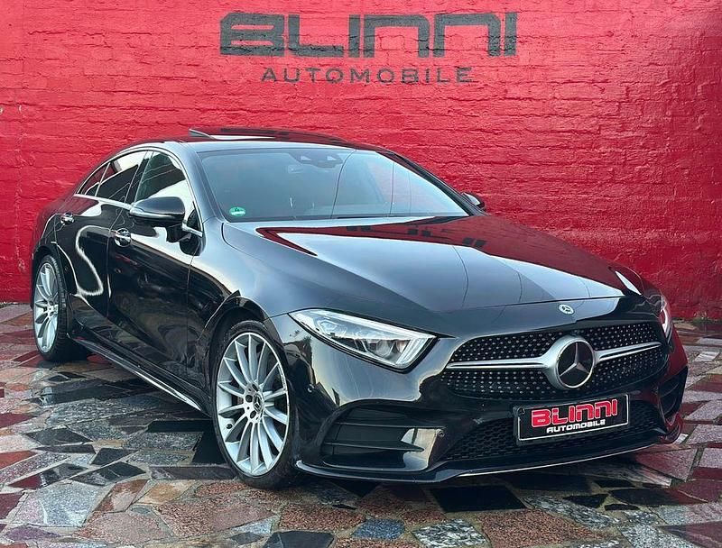 Schwarz Gebraucht 2018 Mercedes CLS350 AMG line Limousine | 34.999 € (Fairer Preis) - Bild 1/4
