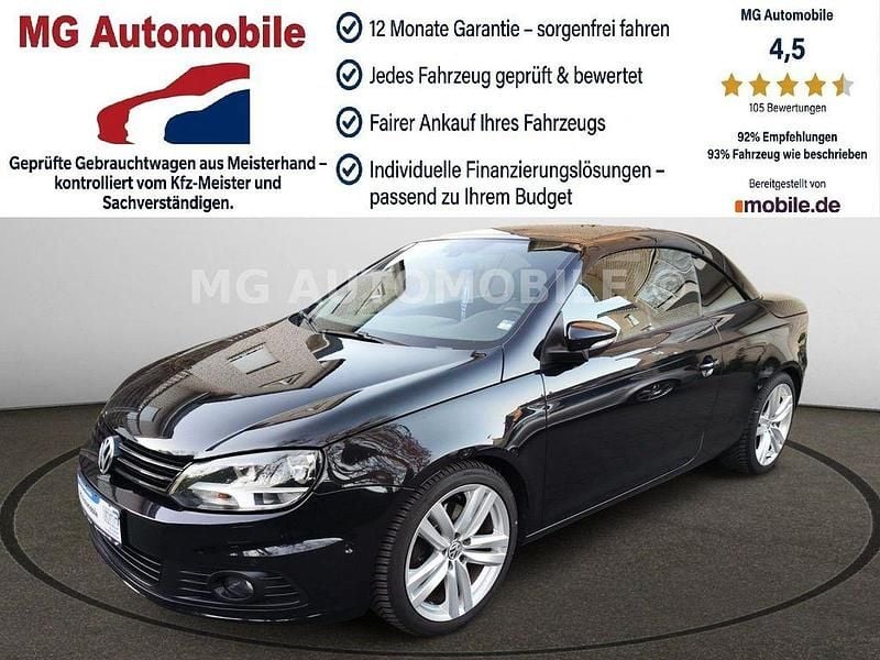 Usata VW Eos 140 CV (102 kW) 2012 Nero Cabrio