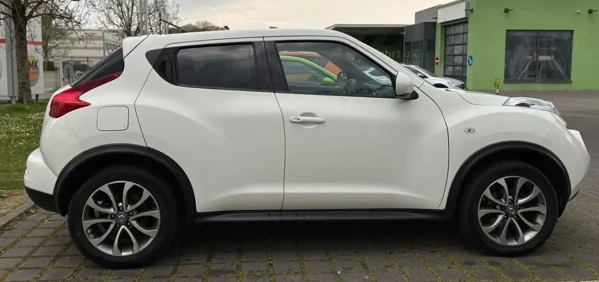 Gebraucht Nissan Juke Tekna 110 PS (80 kW) 2013 Weiß SUV