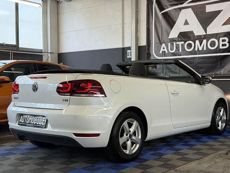 Gebraucht VW Golf Cabriolet Basis 122 PS (89 kW) 2014 Weiß Cabrio