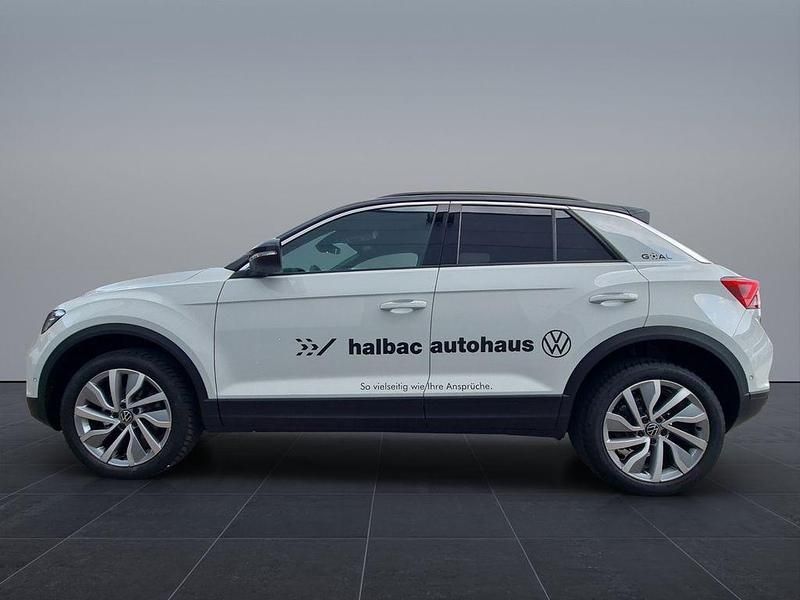 Gebraucht VW T-Roc Goal 150 PS (110 kW) 2025 Pure white / schwarz SUV