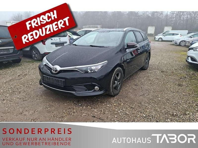Gebraucht Toyota Auris Design 111 PS (81 kW) 2015 Black mica / ink Kombi